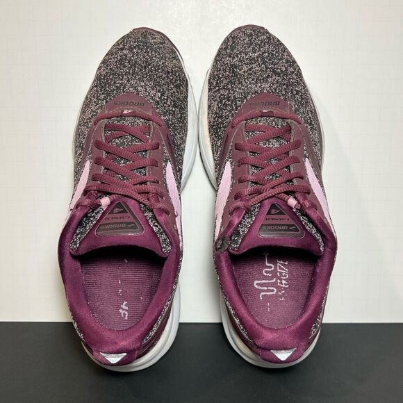Womens BROOKS Launch 4 Beet Purple Running Shoes / Size 10.5 Medium - Picture 5 of 9